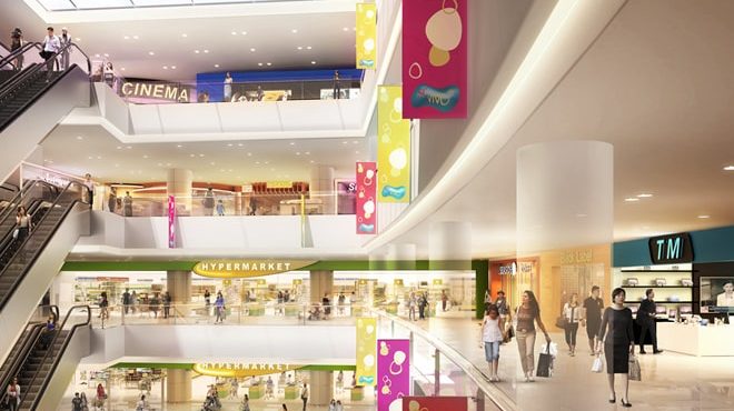 LOTTE Mart mặt tiền quốc lộ 13, cách dự án La Pura 5 phút lái xe