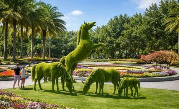 Phối cảnh tham khảo cho công trình tại khu đất Nhà thi đấu Phan Đình Phùng.