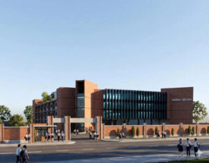 Phối cảnh Trường Tiểu học Bình Chuẩn 3.